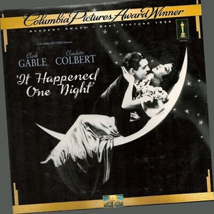 It Happened One Night Laserdisc LD - Clark Gable, Black and White - Picture 1 of 2