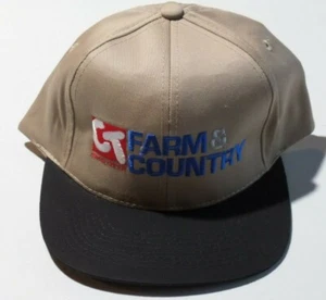Central Tractor CT Farm & Country Snap Back Trucker Style Hat Cotton  - Picture 1 of 7