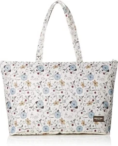 SNoopy faltbare Tragetasche, Handgepäck, 17L, H0001, PN30, Blumenbeige - Bild 1 von 7