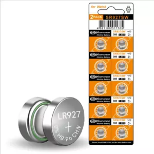10x Pilas BOTON AG7 LR927 395 SR927 1.55V REF403 - Imagen 1 de 7