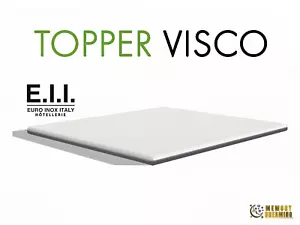 MATERASSO TOPPER CORRETTORE MATRIMONIALE 160X190 MEMORY ALTEZZA 5 cm ORTOPEDICO - Foto 1 di 4