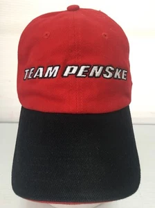 Sam Hornish Jr & Helio Castroneves Team Penske Mütze IRL Indy 500 Autorennen Kappe - Bild 1 von 1