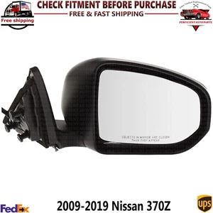 Power Mirror Paintable Right Passenger Side For 2009-2019 Nissan 370Z NI1321212 - Picture 1 of 7