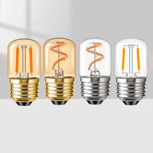 Vintage Light Bulb E27 B22 E26 Night Light Bulbs 1W 1.5W LED Filament Light Bulb - Picture 1 of 21