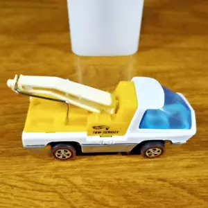 Custom Made Hot Wheels The Heavyweights Redline Tow Truck White Hong Kong 1970 - Picture 1 of 6