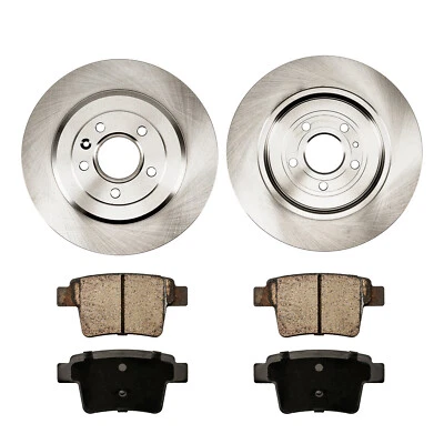 Rotores de disco traseros + pastillas de freno para Ford Five Hundred 2005-2007 Freestyle 2005-2007 Foto 1 de 4