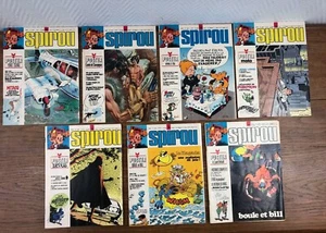 7x JOURNAL SPIROU (1972) # 1761 1781 1784 1787 1793 1797 1799 Complets + POSTER - Picture 1 of 9