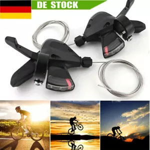 2x Fahrrad Schalthebel Altus MTB SL-M 310 für Shimano 3x8-fach 24Gang Schaltung - Bild 1 von 12