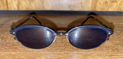 Gafas de sol negras vintage Jean Paul Gaultier 58-0004 JPG ovaladas Foto 1 de 4