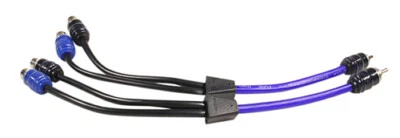 ZEALUM ZC-PYF Adaptador en Y Doble Blindaje RCA-Cable "PURE" Cable en Y 2 Piezas - Imagen 1 de 4
