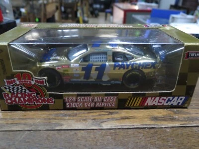 NUEVO 1999 Racing Champions BRETT BODINE #11 1/24 Diecast Paychex NASCAR Gold Foto 1 de 4