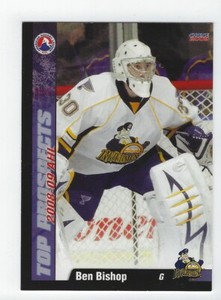2008-09 AHL Top Prospects #29 Ben Bishop (goalie)