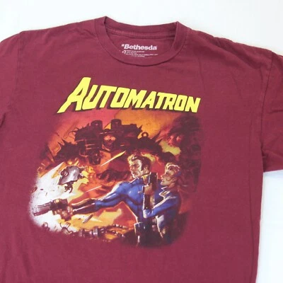 Fallout 4 Automatron Bethesda T Shirt 2016 Video Game Promo Gaming Gamer Tee M - Image 1 of 4