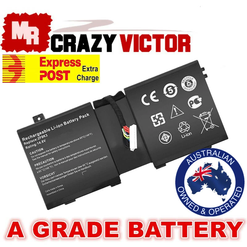 86Wh Battery for Dell Alienware 17 M17X R5,18 M18X R3,0G33TT,KJ2PX,2F8K3 - Bild 1 von 1