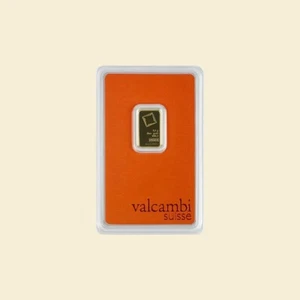 Goldbarren 2,5g Valcambi im Blister 999.9 Feingold *Gewerbliche Neuware* - Bild 1 von 2