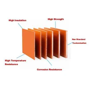 Rubber Board Insulation Phenolic Resin Board, High Temperature Resistant, - Picture 1 of 12