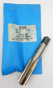 NEW GREENFIELD METRIC TAP M18 X 2.5 TAPER 4 FLUTE GROUND THREAD - HSS, USA MADE - Imagen 1 de 12