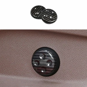 For Benz C-Class 2015-2021 ABS Carbon Fiber Electric Seat Adjustment Cover Trim - Picture 1 of 6