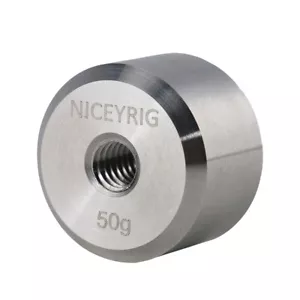 Contrapeso Niceyrig (50 g) para estabilizador de cardán DJI Ronin S/Ronin SC Zhiyun - Imagen 1 de 6
