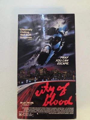City Of Blood - VHS (Magnum Entertainment, 1989 Cult Horror - RARE NOT TESTED - Image 1 of 4