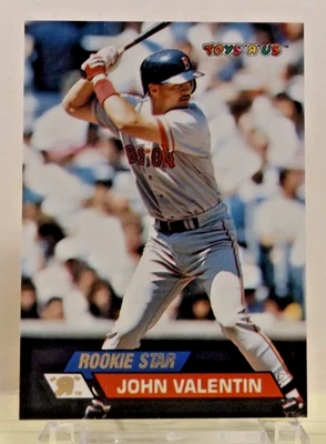 1993 Topps Stadium Club Toys R Us #10 - Rookie Star John Valentin - Near Mint - Image 1 of 2