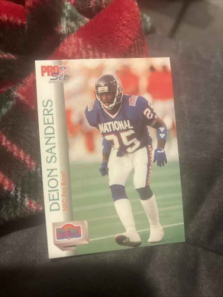 1992 NFL Pro Set Deion Sanders #422 Atlanta Falcons Pro Bowl - Image 1 of 1