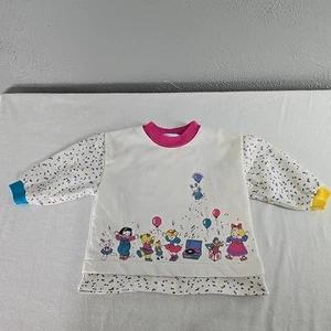 Osh Kosh B'Gosh Girl's VTG Crewneck Sweatshirt Retro Polka Dot Toddler 18Mo - Picture 1 of 8