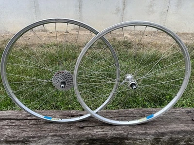 vintage Shimano Deore M650 7 speed Mountain Wheelset 26" Ritchey Vantage Expert - Image 1 of 4