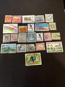 23 estampillas usadas antiguas de colonias británicas y de la Commonwealth - Lote A-81420 - Imagen 1 de 1