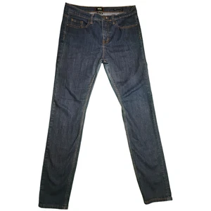 BDG Women’s Jeans Sz 32x34 Dark Wash High Rise Cigarette Stretch Denim - Picture 1 of 5