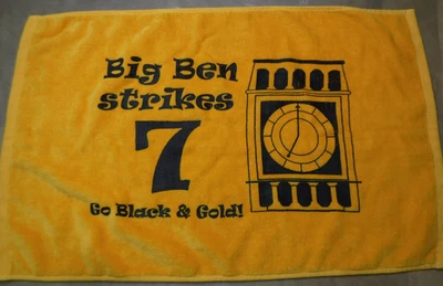 PITTSBURGH STEELERS TERRIBLE TOALLA BEN ROETHLISBERGER BIG BEN STRIKES 7 TOALLA Foto 1 de 2