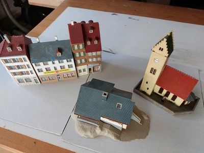 H0 Häuser  Gebäude  Konvolut  Faller Vollmer - Bild 1 von 4