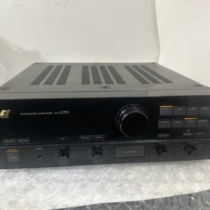 Sansui AU-X701 Integrated Amplifier Power On “UNTESTED “ - Picture 1 of 14