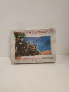 House Of Campaign British Infantry WWII 1:72 Scale Figure Military Model Kit - Picture 1 of 6