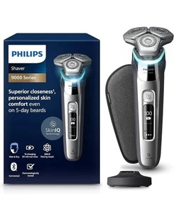 Philips Shaver Series 9000 - Afeitadora eléctrica en seco y húmedo para hombre S9975/35 - Imagen 1 de 5
