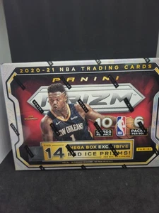 Mega caja de baloncesto de la NBA 2020-21 Panini Prizm - NUEVA - 14 Red Ice Prizms 4 plateadas - Imagen 1 de 5