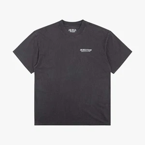 Huega House Icon Heavy Faded Tee Black - Picture 1 of 12