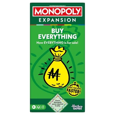 Monopoly Buy Everything Expansion Pack - Classic Monopoly Required  - Image 1 of 4