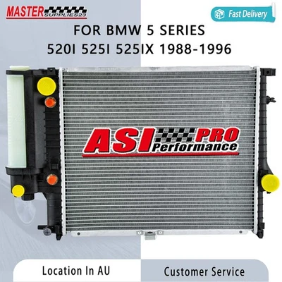 Premium Quality Radiator Fit For 1988-1994 BMW 5 Series E34 /E36 E39 520i 525i - image 1 of 4