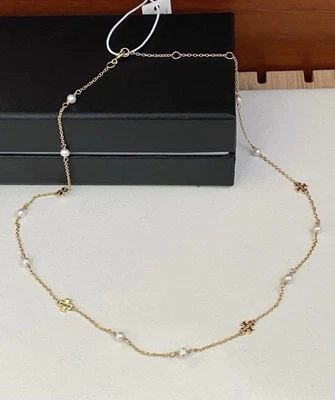 Colar de pérolas Tory Burch Kira - Imagem 1 de 4