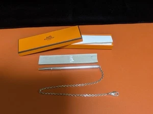 Hermes SV925 Kugelschreiber Kette Kappe gebraucht aus Japan - Bild 1 von 7