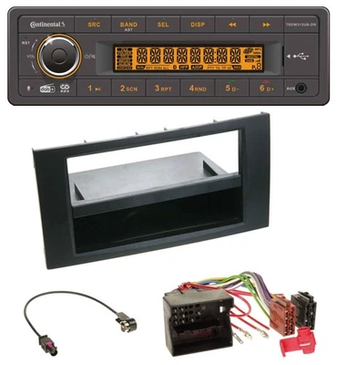 Continental Bluetooth MP3 USB DAB Autoradio für Ford Focus C-Max S-Max Galaxy 03 - Bild 1 von 4
