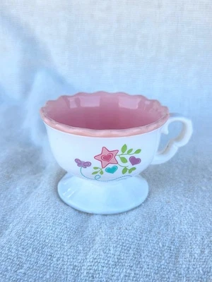 American Girl Bitty Baby Single Floral Tea cup Replacement 2014 - Image 1 of 4