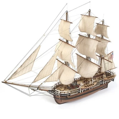 Modello In Legno Di Nave Da Caccia Essex 1:60 – Ispirato A Moby Dick - Immagine 1 di 4