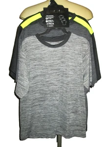 THLETEX Jungen Kurzarm T-Shirts - 3 Stück - Gr. 14 - Neu mit Etikett - Tech Details - Comfort Fit - Bild 1 von 14