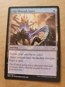 MTG Magic Slip Through Space (47/198) Oath of the Gatewatch OGW LP BULK DISCOUNT - Bild 1 von 1
