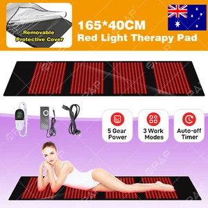 Red Light Therapy Pad for Full Body Red Near Infrared 660nm and 850nm Wrap Pad - Picture 1 of 16
