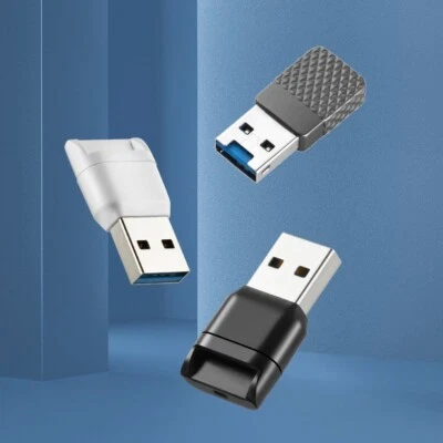 Mini robustes USB 3.0 Kartenleser für microSD-Speicherkarten TF Metal/Kunststoff - Bild 1 von 4