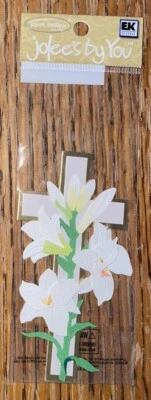 RARE Jolees Mini Crosses Cross Church Religious Easter Lillys Scrapbook Stickers - Image 1 of 2
