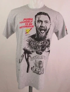 Conor McGregor MMA Reebok Men's Finish First Graphic T-Shirt - Picture 1 of 5